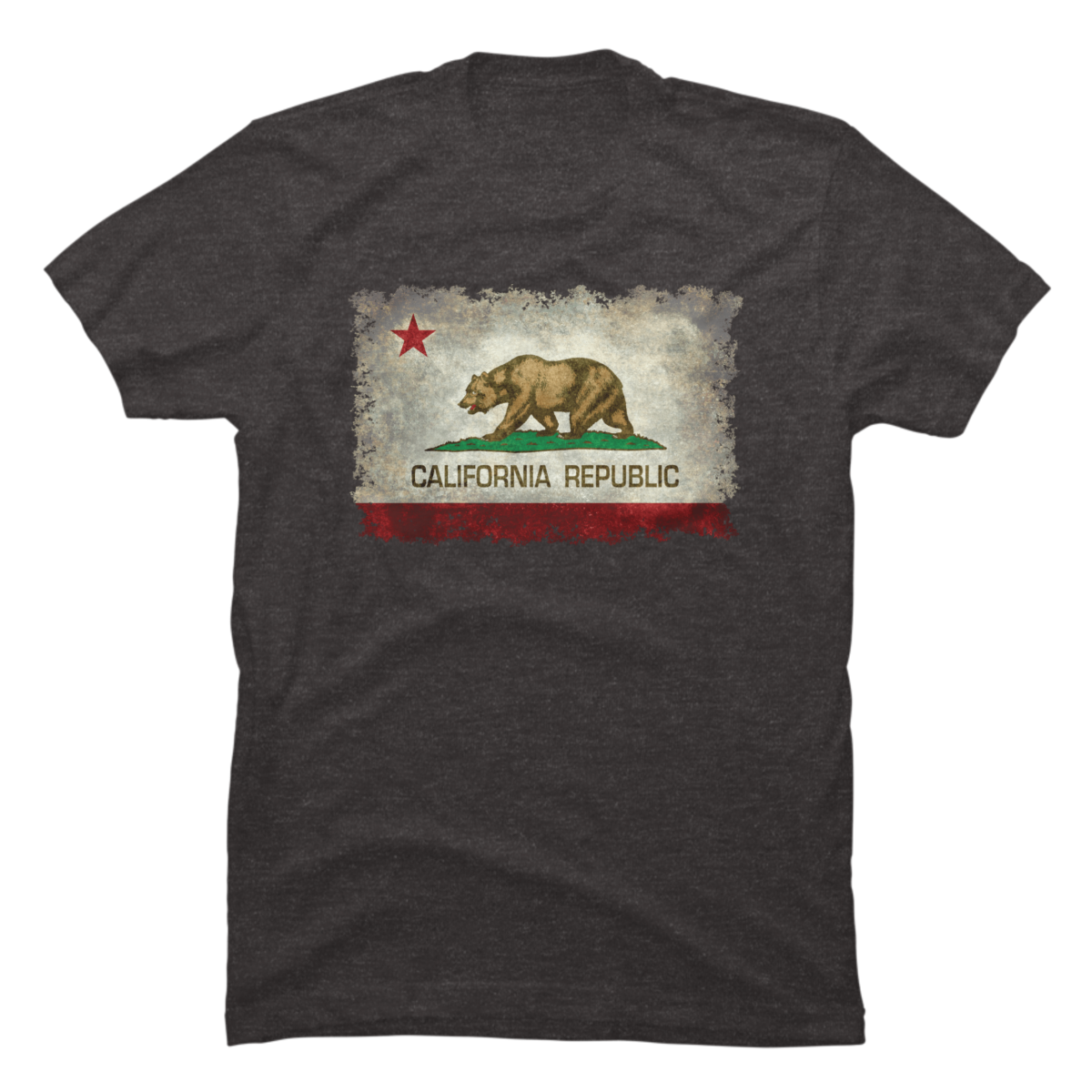 california republic bear shirt